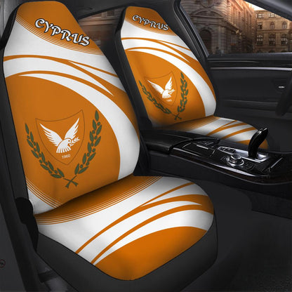 Cyprus Coat Of Arms Car Seat Cover Cricket W