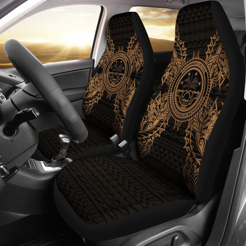 Maori 2021 Car Seat Covers Purple Aotearoa Tattoo