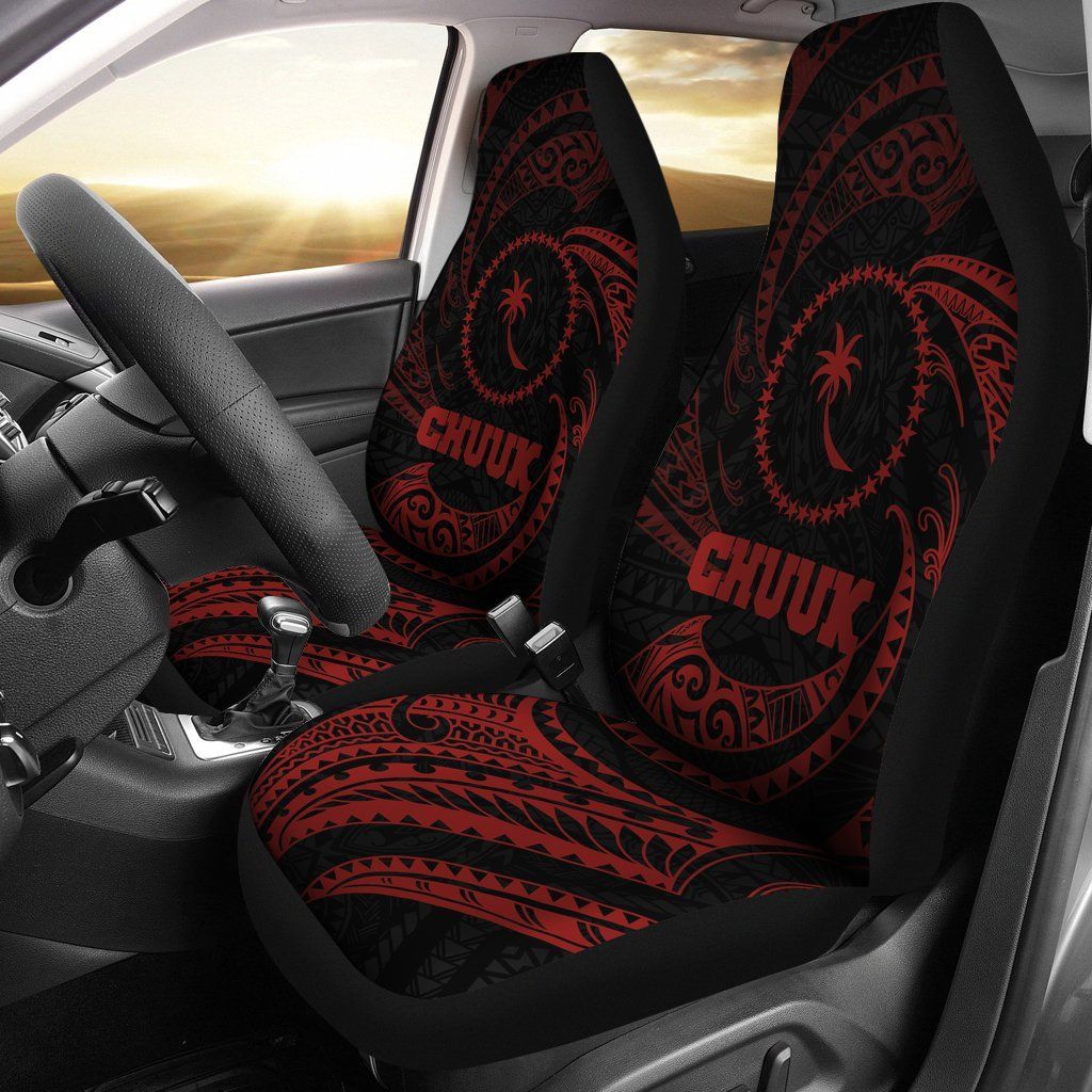 Maori 2021 Car Seat Covers Purple Aotearoa Tattoo