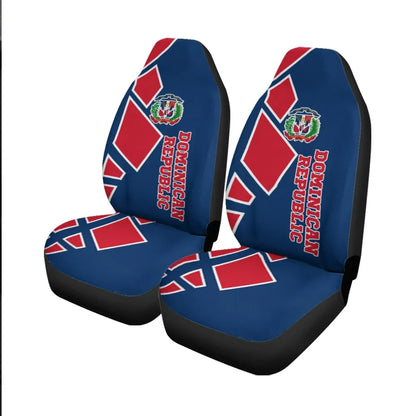 Dominican Republic Car Seat Covers Strong Square