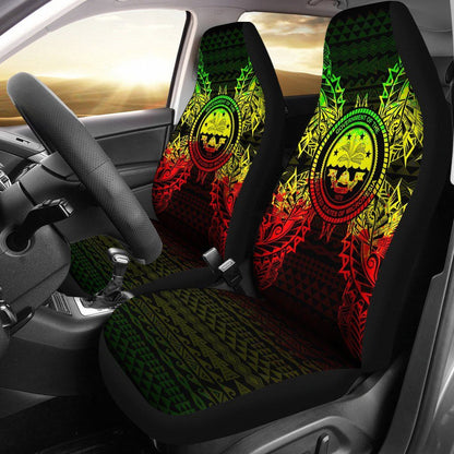 Maori 2021 Car Seat Covers Purple Aotearoa Tattoo