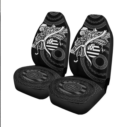 Brittany Celtic Car Seat Cover Fury Dragon Celt