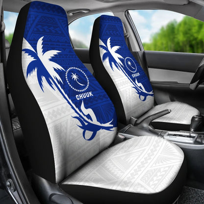Chuuk Coconut Tree Car Seat Covers