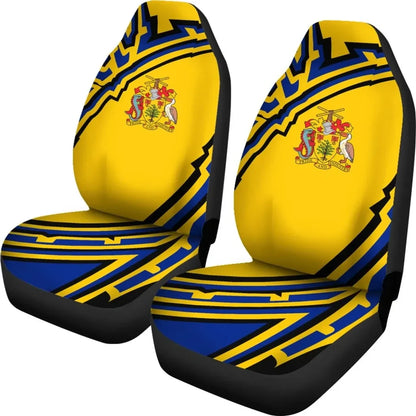 Bardados Vintage Coat Of Arms Car Seat Covers
