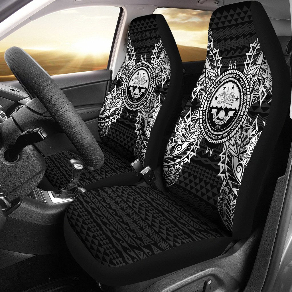 Maori 2021 Car Seat Covers Purple Aotearoa Tattoo