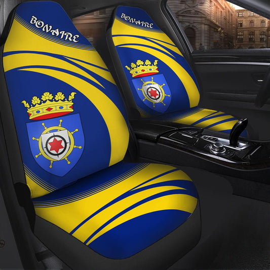 Bonaire Coat Of Arms Car Seat Cover Cricket W