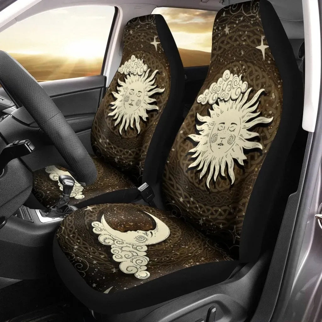 Maori 2021 Car Seat Covers Purple Aotearoa Tattoo