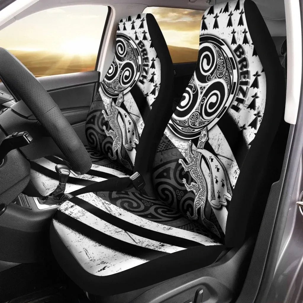Maori 2021 Car Seat Covers Purple Aotearoa Tattoo