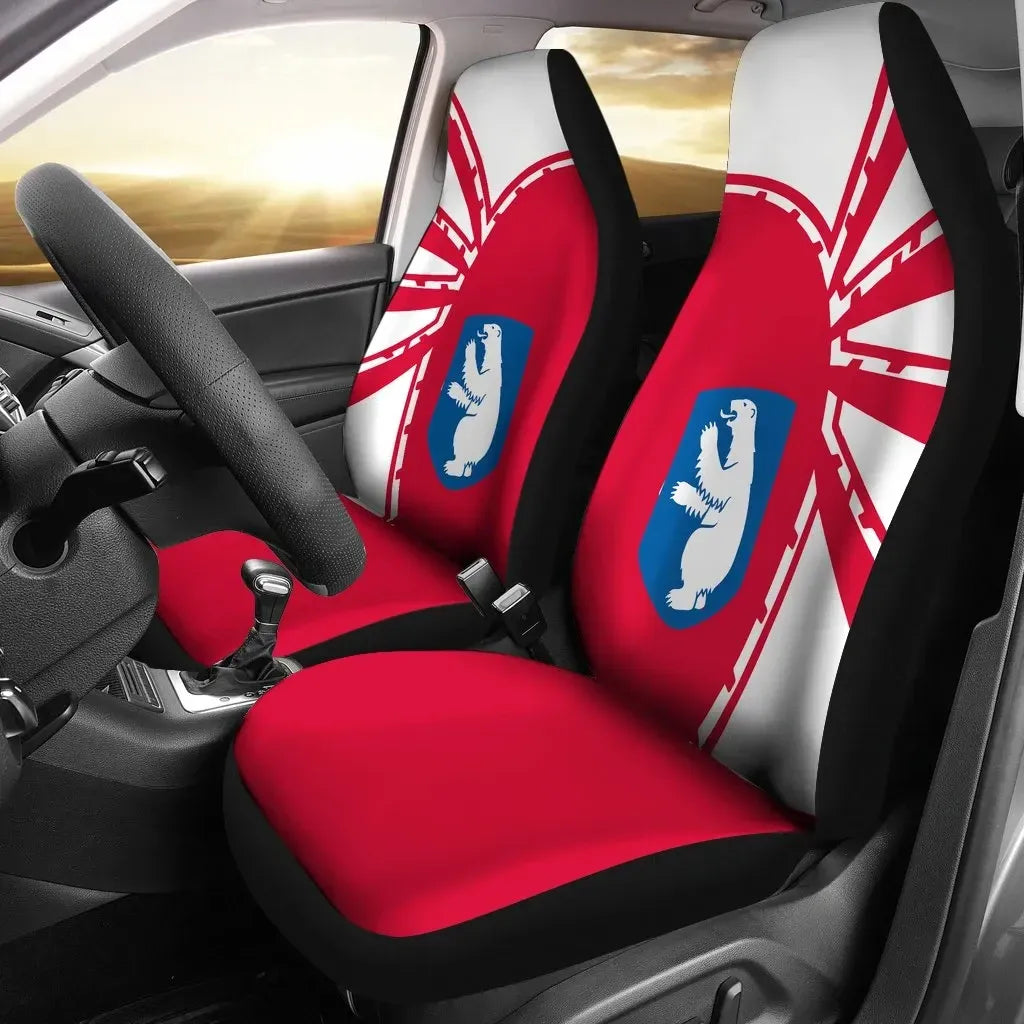 Maori 2021 Car Seat Covers Purple Aotearoa Tattoo