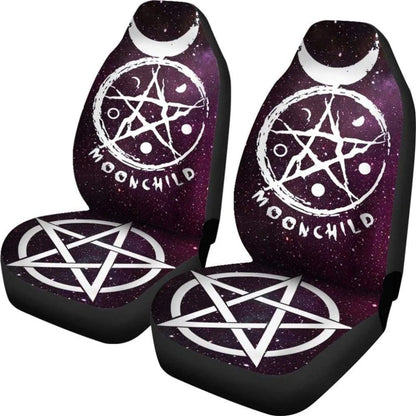 Celtic Wicca Car Seat Cover Wicca Moon Child Car Seat Covers