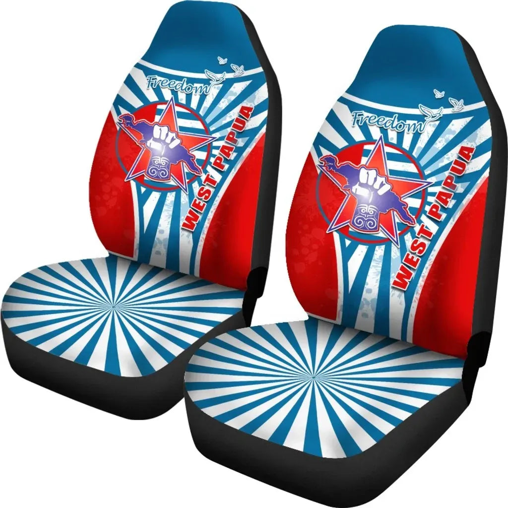 Maori 2021 Car Seat Covers Purple Aotearoa Tattoo