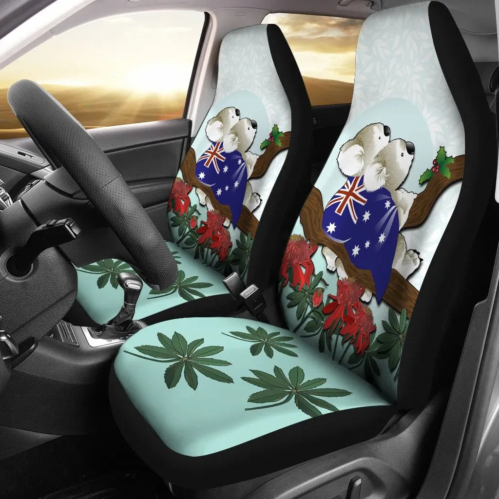 Australia Car Seat Covers Koala And Waratah