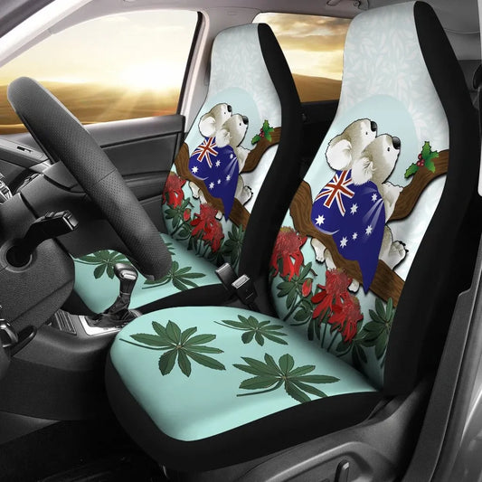 Australia Car Seat Covers Koala And Waratah