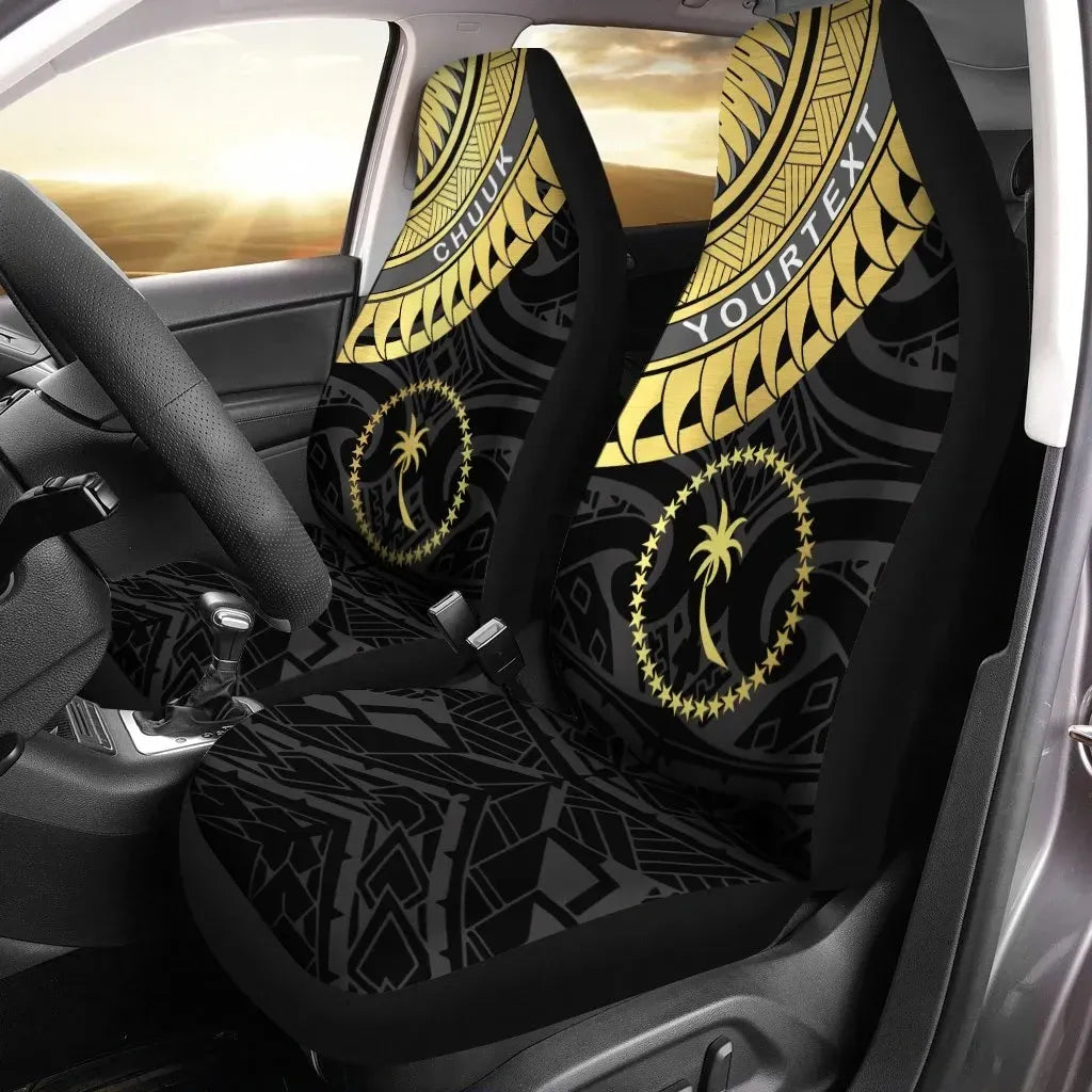 Maori 2021 Car Seat Covers Purple Aotearoa Tattoo