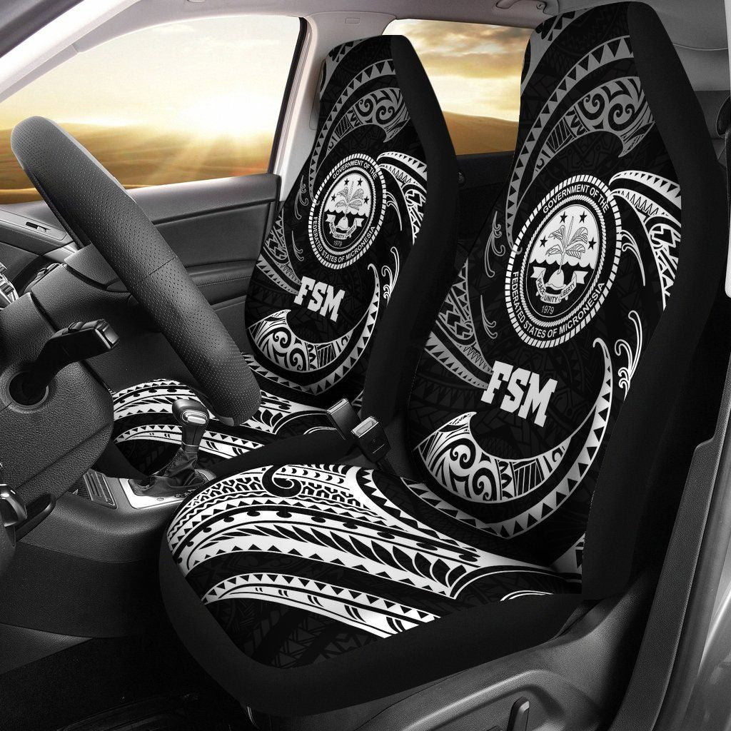 Maori 2021 Car Seat Covers Purple Aotearoa Tattoo