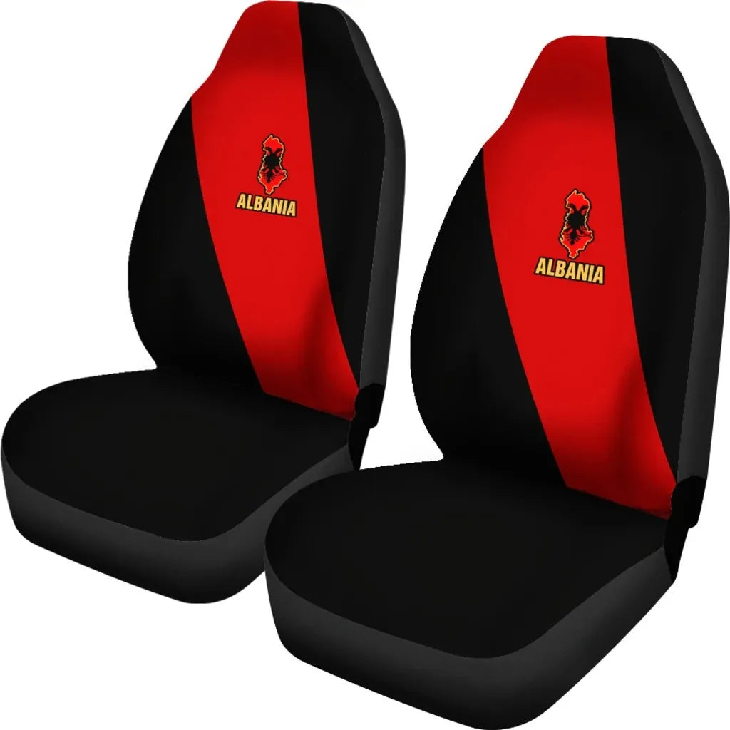 Albania Car Seat Cover Special Flag