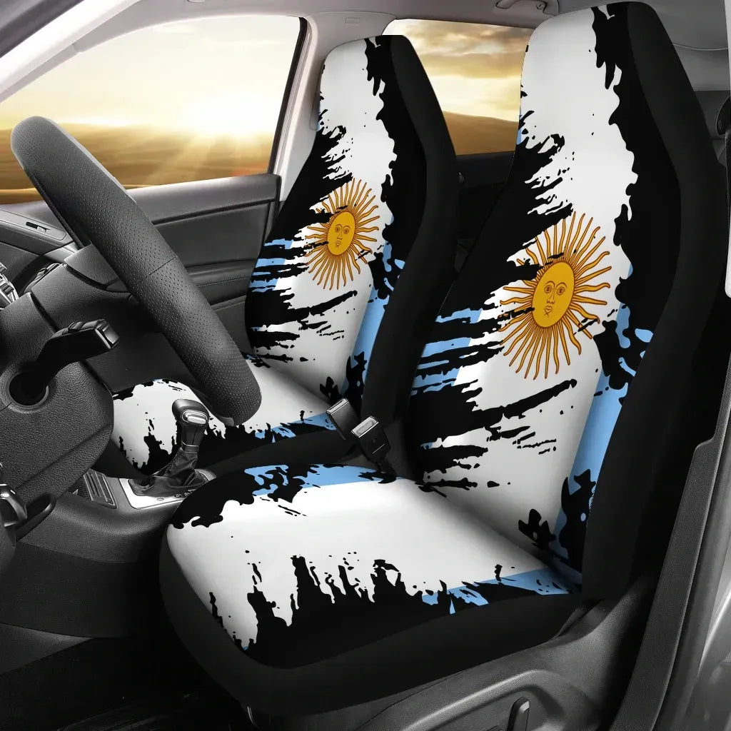 Maori 2021 Car Seat Covers Purple Aotearoa Tattoo