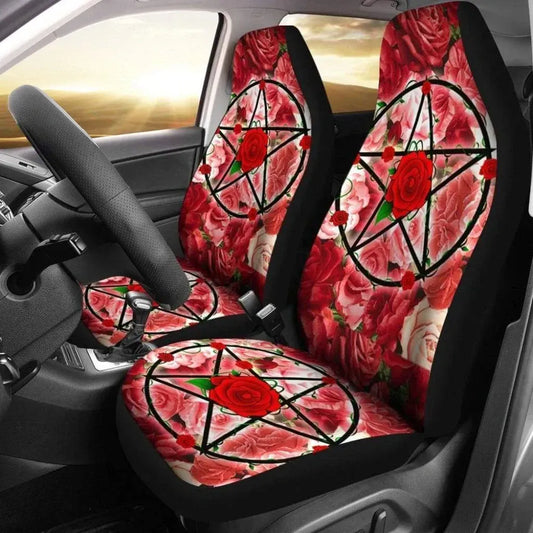 Maori 2021 Car Seat Covers Purple Aotearoa Tattoo