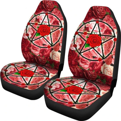 Celtic Wicca Car Seat Cover Wicca Pentacle Car Seat Covers