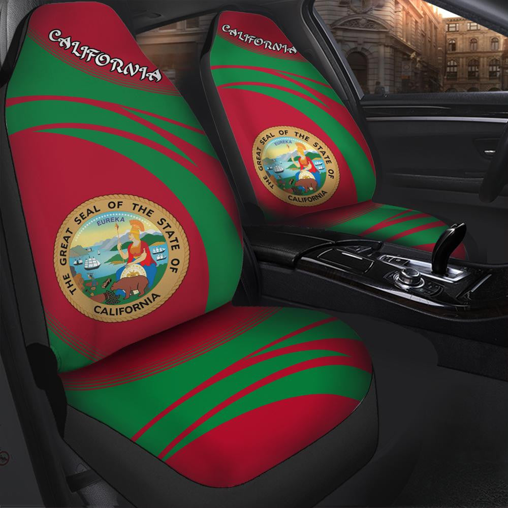 California Coat Of Arms Car Seat Cover Cricket W