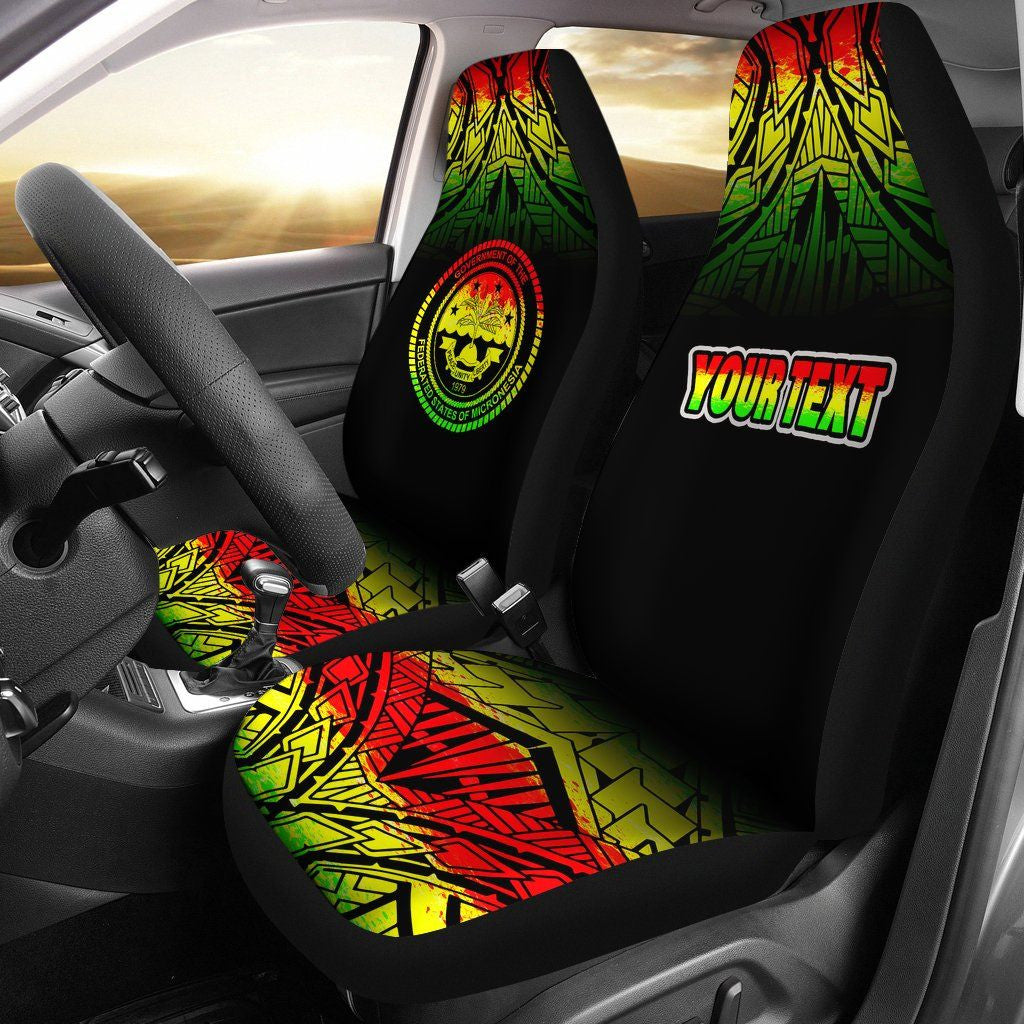 Maori 2021 Car Seat Covers Purple Aotearoa Tattoo