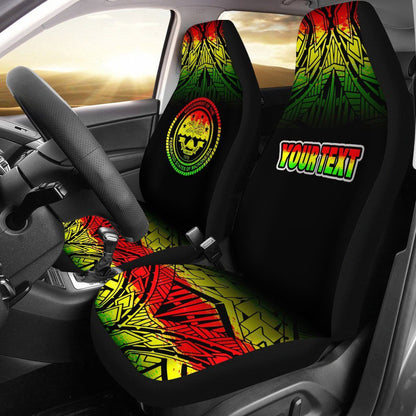 Maori 2021 Car Seat Covers Purple Aotearoa Tattoo