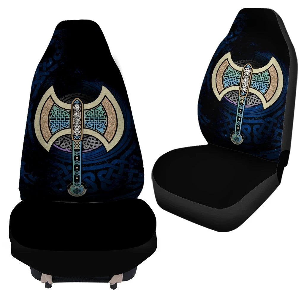 Celtic Knotwork Labrys Car Seat Covers