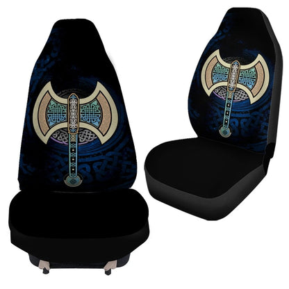 Celtic Knotwork Labrys Car Seat Covers