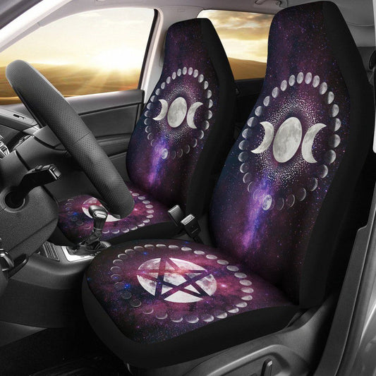Maori 2021 Car Seat Covers Purple Aotearoa Tattoo