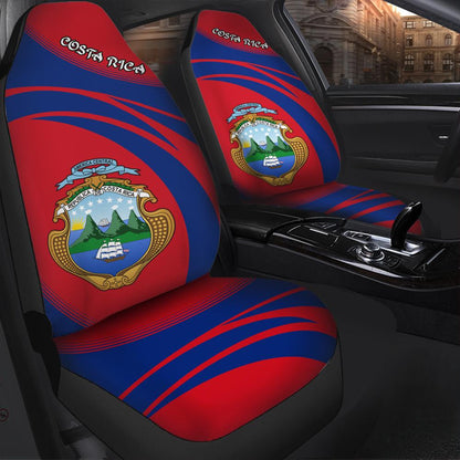 Costa Rica Coat Of Arms Car Seat Cover Cricket W