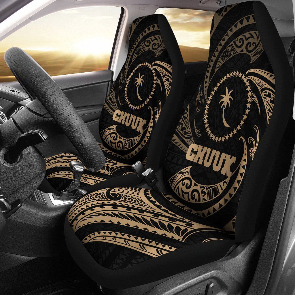 Maori 2021 Car Seat Covers Purple Aotearoa Tattoo