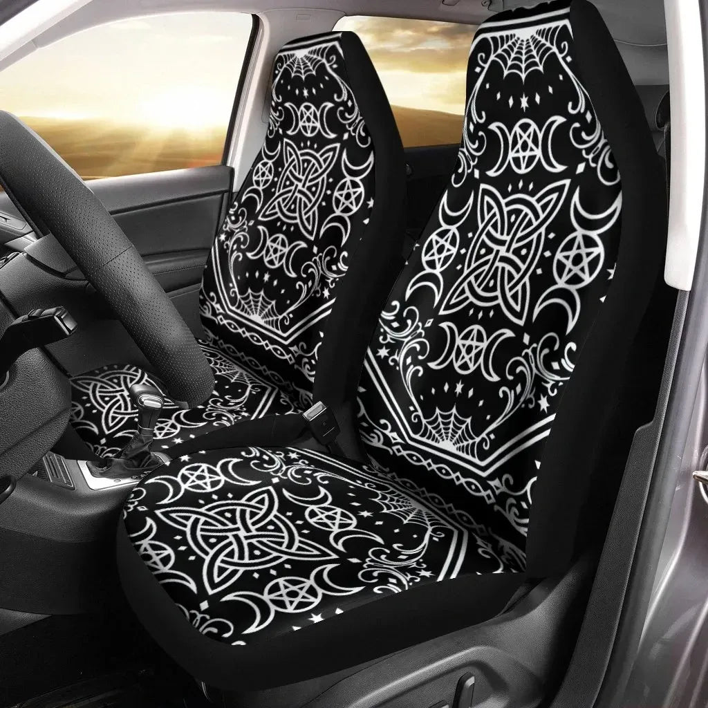 Maori 2021 Car Seat Covers Purple Aotearoa Tattoo