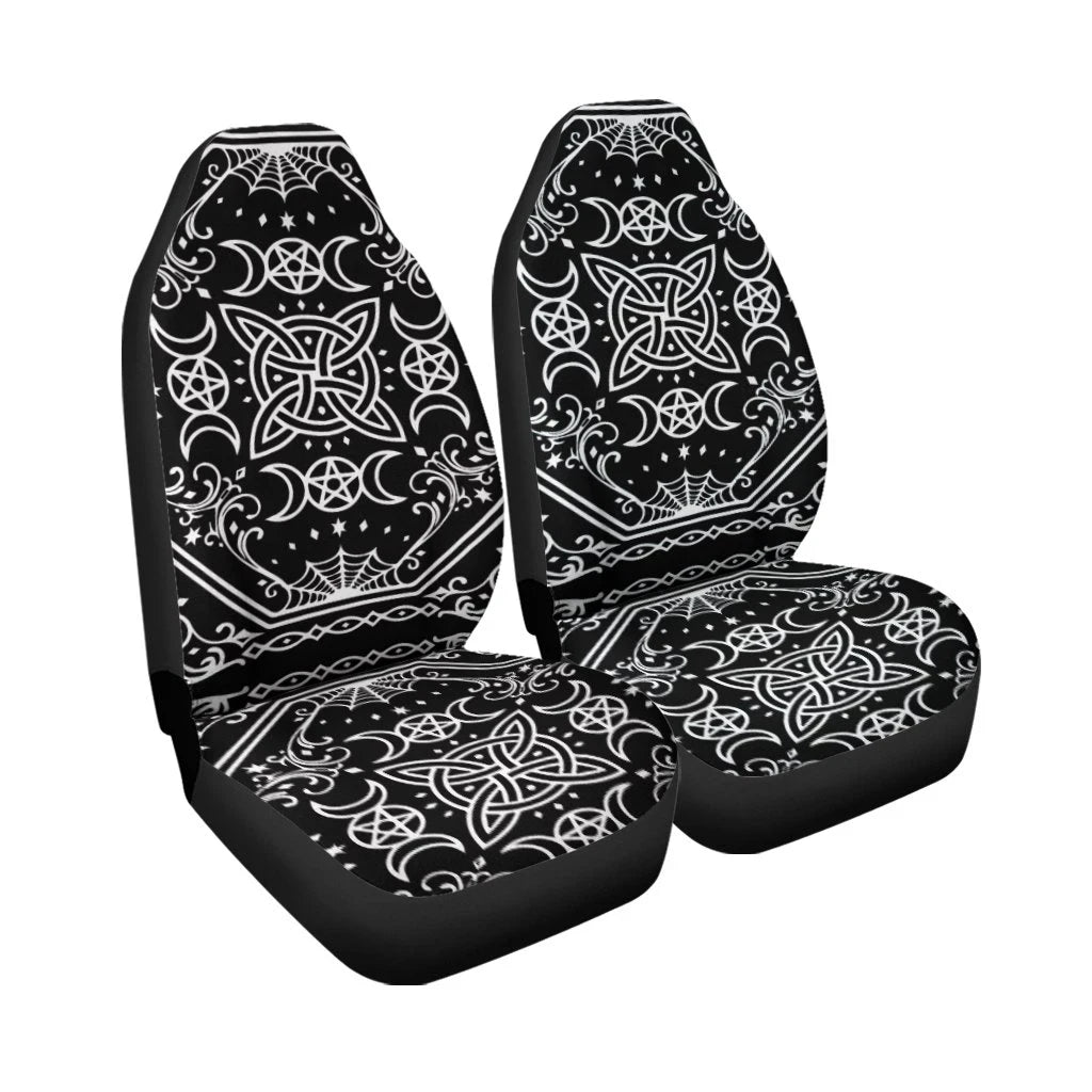 Celtic Wicca Car Seat Covers Wicca Tripple Moon