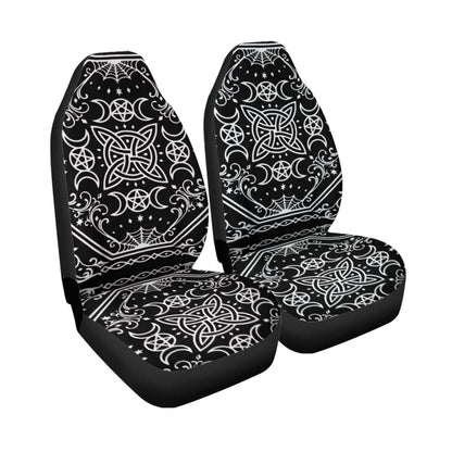 Celtic Wicca Car Seat Covers Wicca Tripple Moon