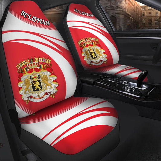 Belgium Coat Of Arms Car Seat Cover Cricket W
