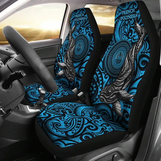 Maori 2021 Car Seat Covers Purple Aotearoa Tattoo