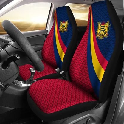 Maori 2021 Car Seat Covers Purple Aotearoa Tattoo