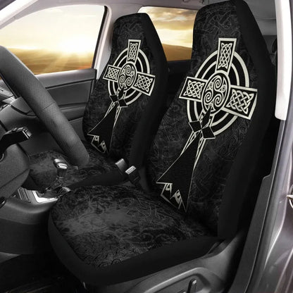 Maori 2021 Car Seat Covers Purple Aotearoa Tattoo