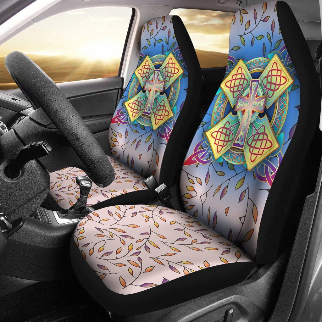 Maori 2021 Car Seat Covers Purple Aotearoa Tattoo