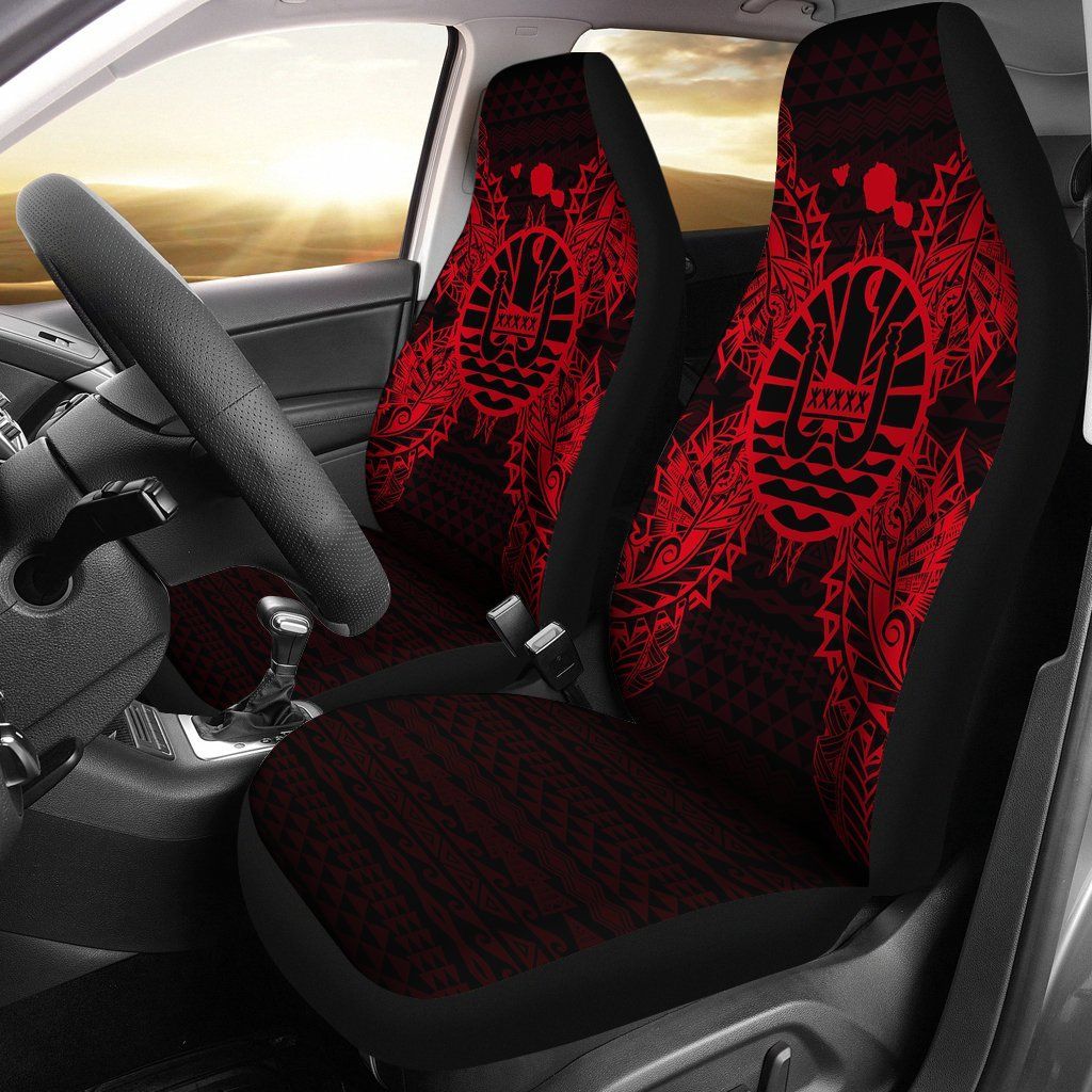 Maori 2021 Car Seat Covers Purple Aotearoa Tattoo