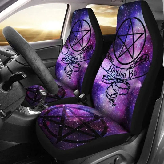 Maori 2021 Car Seat Covers Purple Aotearoa Tattoo