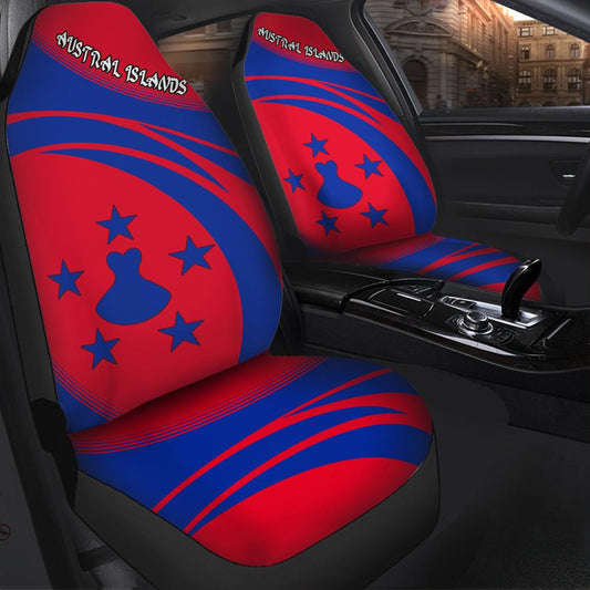 Austral Islands Coat Of Arms Car Seat Cover Cricket W
