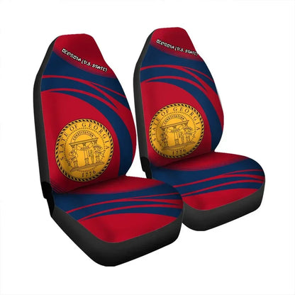Maori 2021 Car Seat Covers Purple Aotearoa Tattoo