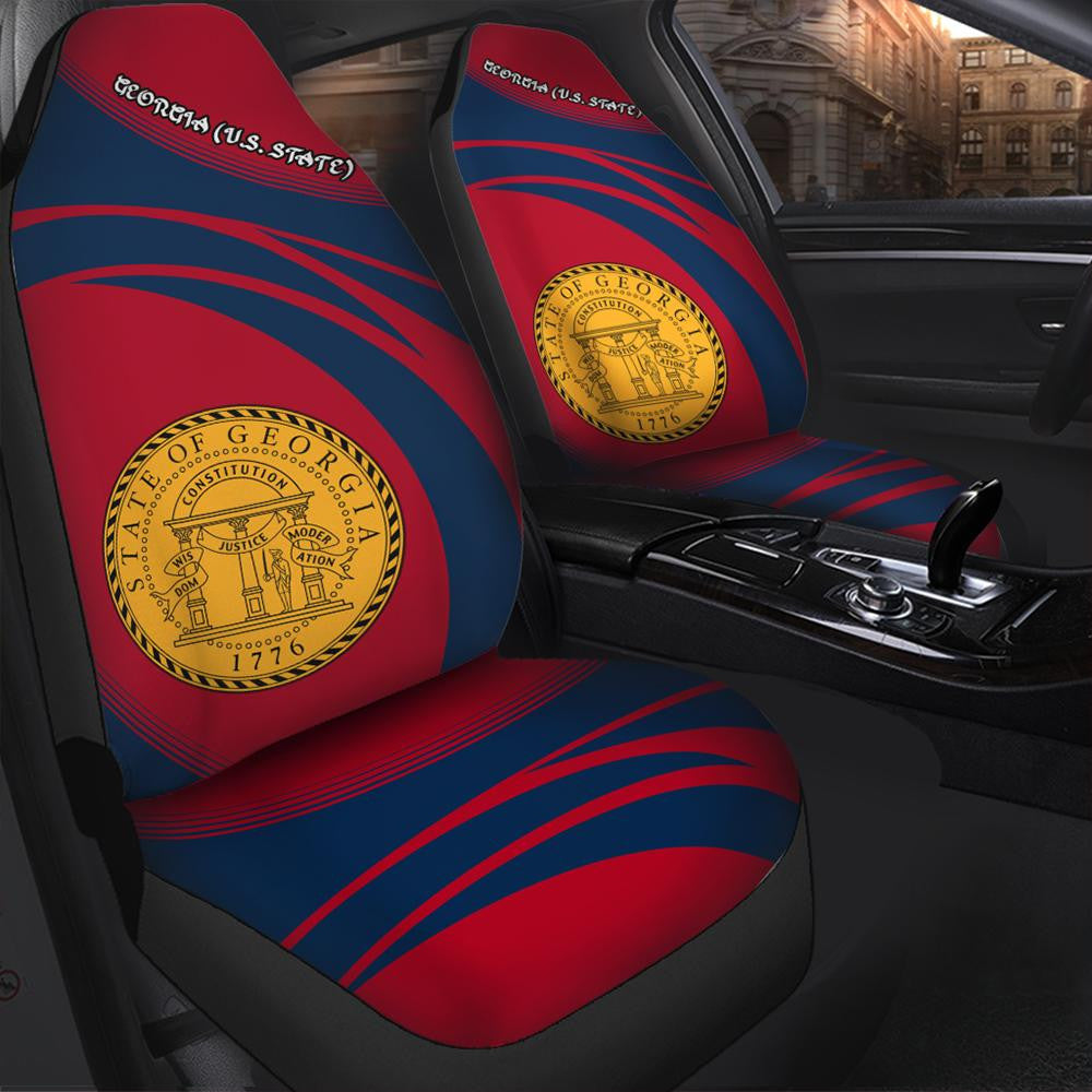Georgia U.S. State Coat Of Arms Car Seat Cover Cricket W