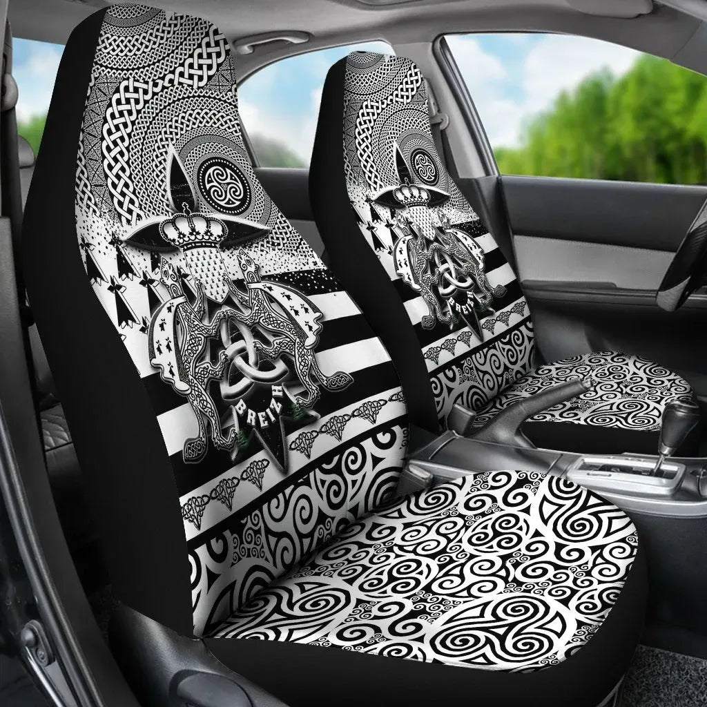 Maori 2021 Car Seat Covers Purple Aotearoa Tattoo