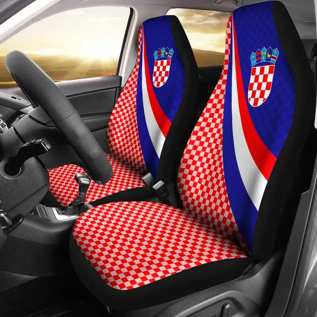 Maori 2021 Car Seat Covers Purple Aotearoa Tattoo