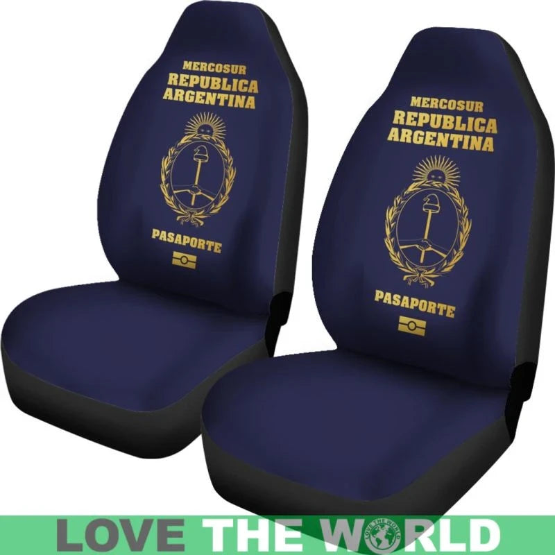Argentina Passport Car Seat Cover