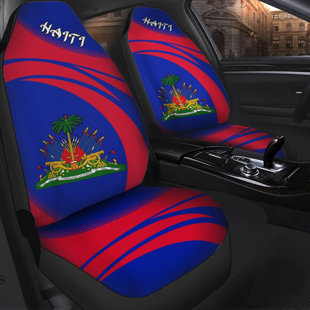 Haiti Coat Of Arms Car Seat Cover Cricket W