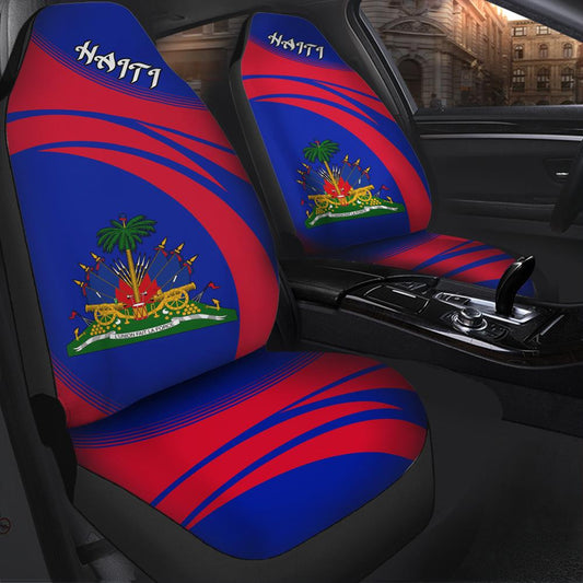 Haiti Coat Of Arms Car Seat Cover Cricket W