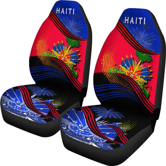 Haiti Car Seat Covers Fall In The Wave